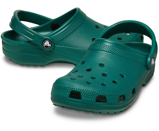 Genuine Crocs Classic Emerald Unisex Clog: Lightweight, Iconic, and Ventilated Comfort