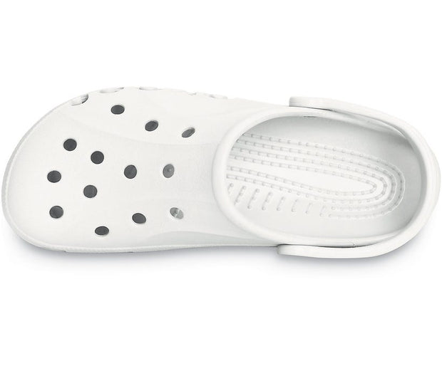 Crocs Baya White Unisex Clog for Men and Women, Lightweight, Comfortable, Iconic