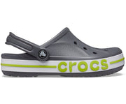 Bayaband Slate Grey/Lime Punch Unisex Clog - Lightweight, Iconic Comfort