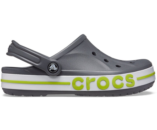 Bayaband Slate Grey/Lime Punch Unisex Clog - Lightweight, Iconic Comfort
