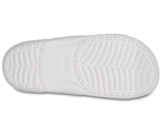 Classic Crocs White Unisex Sandal: Lightweight, Comfortable, Customizable with Jibbitz Charms