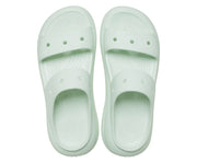 Crush Mint Tint Unisex Sandal: Stylish Two-Strap Crocs with 2-Inch Platform