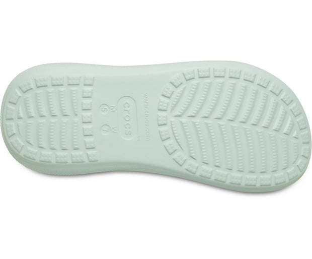 Crush Mint Tint Unisex Sandal: Stylish Two-Strap Crocs with 2-Inch Platform