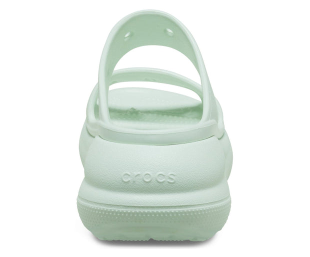 Crush Mint Tint Unisex Sandal: Stylish Two-Strap Crocs with 2-Inch Platform