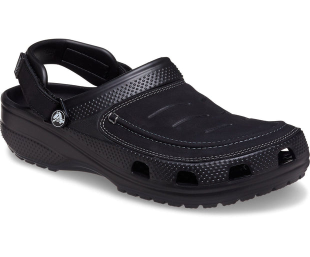 Crocs Yukon Vista II LiteRide Clog: Men's Black/Slate Grey Comfortable, Durable, and Stylish