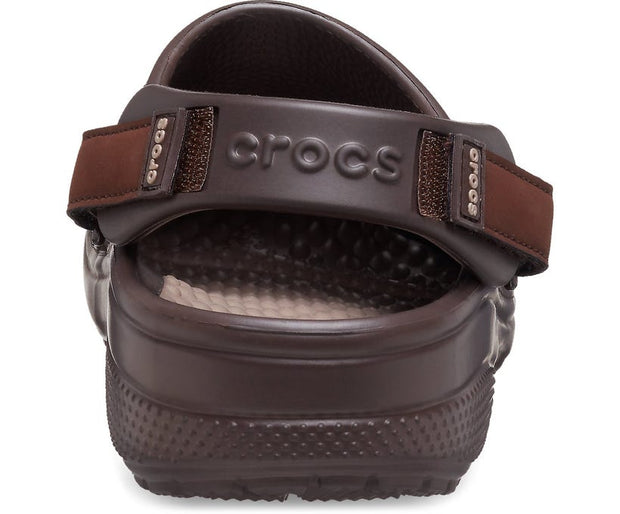 Crocs Yukon Vista II LR Clog for Men - Espresso/Mushroom with LiteRide Foam