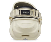 Crocs Echo Bone/Black Unisex Clog: Lightweight, Sporty, and Comfortably Sculpted Footwear