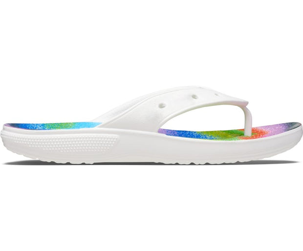 Classic Crocs Spray Dye Flip: Lightweight, Cushioned, and Stylish Unisex Footwear