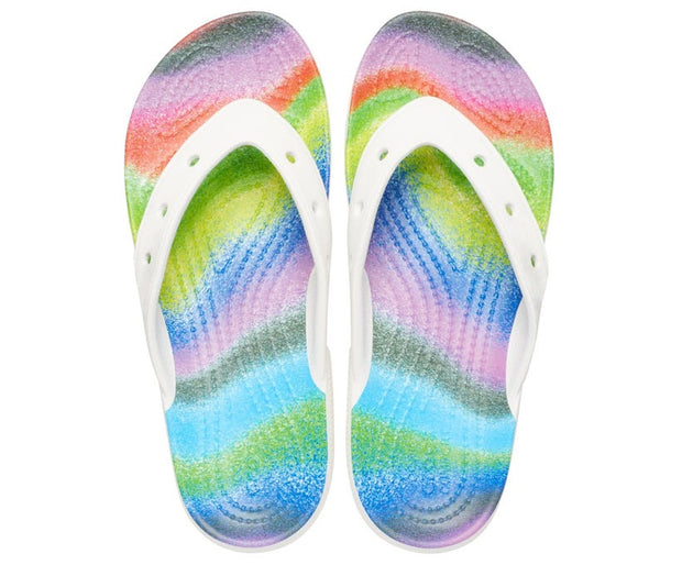 Classic Crocs Spray Dye Flip: Lightweight, Cushioned, and Stylish Unisex Footwear