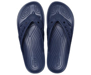 Comfortable Navy Blue Crocs Baya II Unisex Flip Flops for All-Day Wear