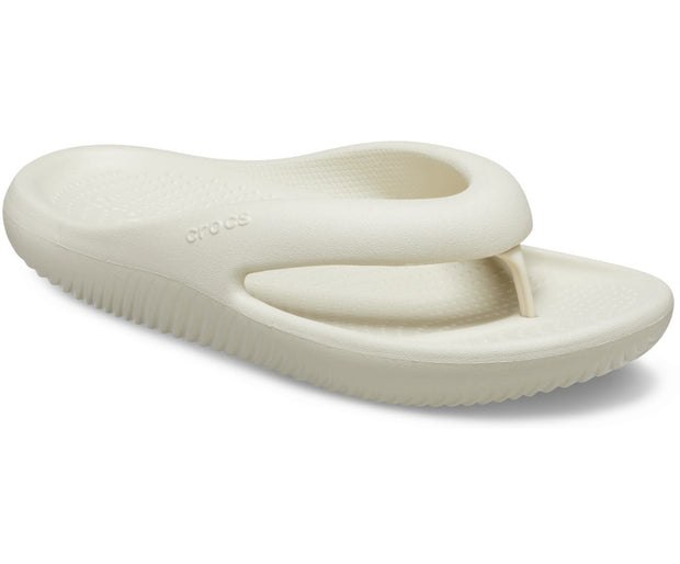 Comfort Cloud Crocs Mellow Recovery Bone Unisex Flip-Flops for Ultimate Relaxation