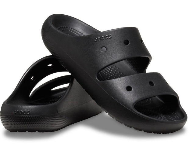 Classic Black Unisex Sandals: Lightweight, Flexible, 360-Degree Comfort for All-Day Wear