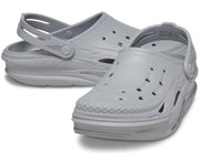 Off Grid Light Grey Unisex Clog - Comfortable, Futuristic, and Customizable Footwear