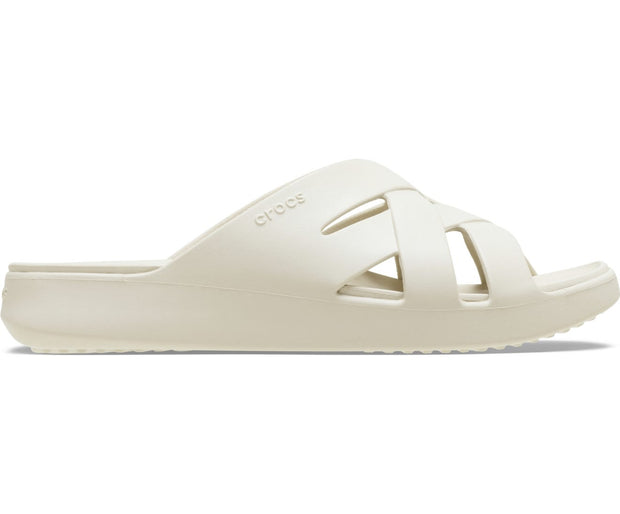 Crocs Getaway Weave Sandstone Women's Slide: Ultimate Comfort, Lightweight, Flexible Sandals