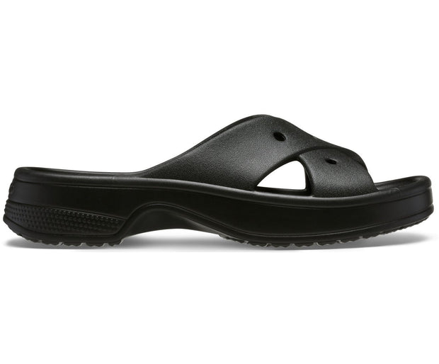Classic Cross Strap Black Women's Slide: Lightweight, Comfortable, and Customizable