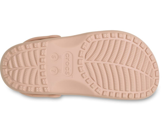 Classic Floral Cutout Crocs: Pink Caramel Unisex Comfort Clog