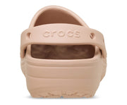 Classic Floral Cutout Crocs: Pink Caramel Unisex Comfort Clog