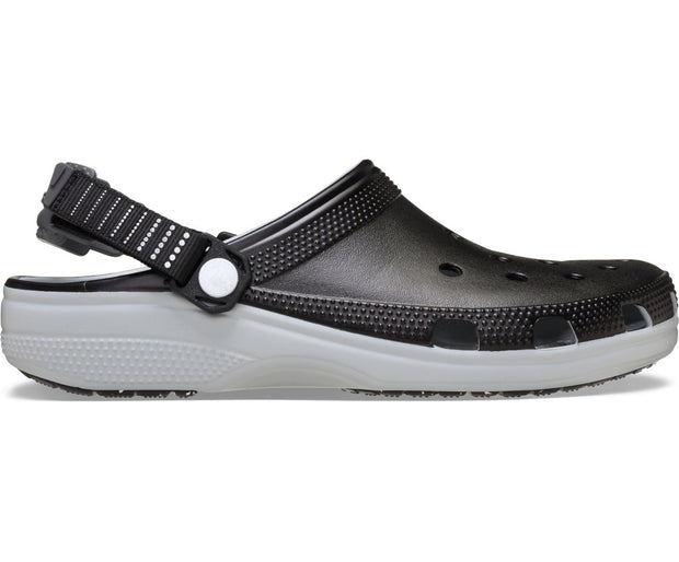 Classic Turbo Black Unisex Clogs: Sporty, Comfortable, and Ready for Adventure