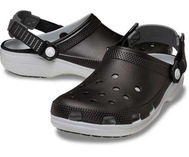 Classic Turbo Black Unisex Clogs: Sporty, Comfortable, and Ready for Adventure