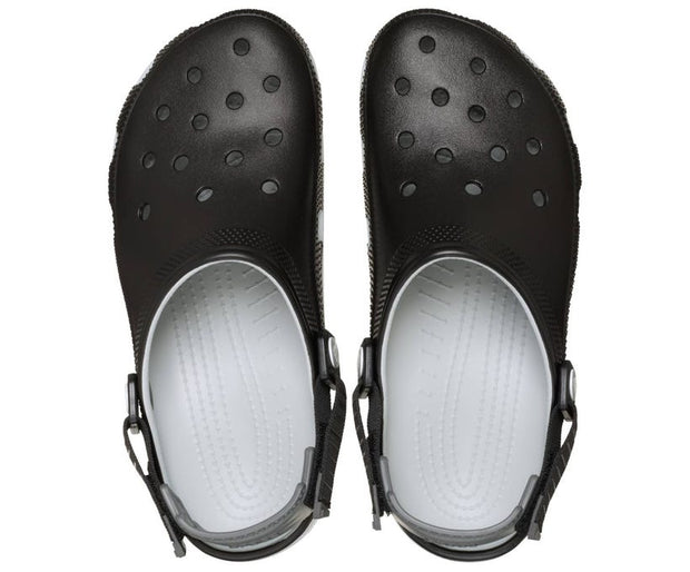 Classic Turbo Black Unisex Clogs: Sporty, Comfortable, and Ready for Adventure
