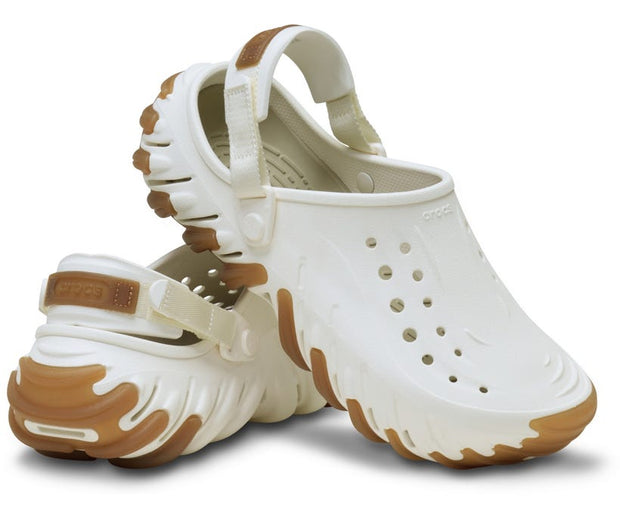 Crocs Echo Gum RO Chalk Unisex Clog: Bold, Sculpted, Sport-Inspired Footwear for Streetwear