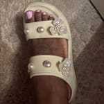 Crush Mint Tint Unisex Sandal: Stylish Two-Strap Crocs with 2-Inch Platform