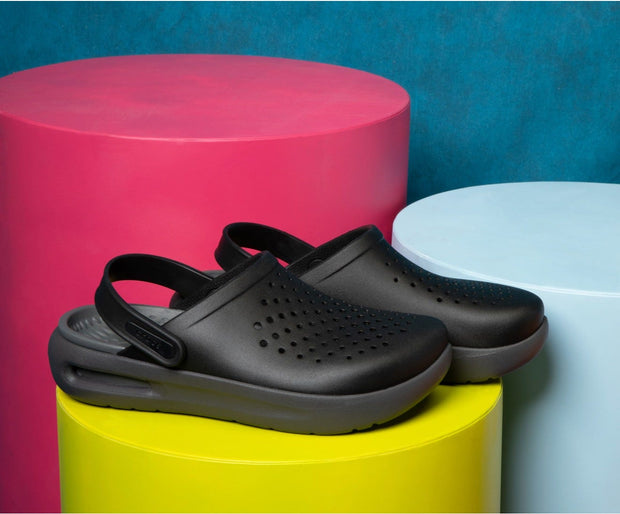 InMotion Black Unisex Clog: Lightweight, Comfortable, and Stylish Footwear for All-Day Wear